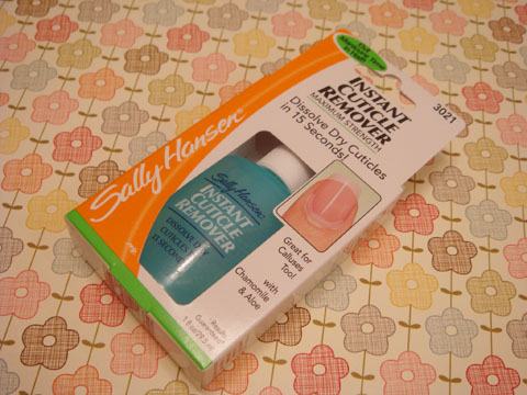 COMO USAR O REMOVEDOR DE CUTÍCULAS SALLY HANSEN 