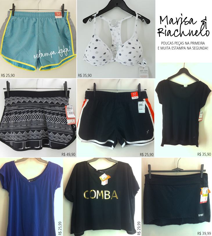 short academia riachuelo