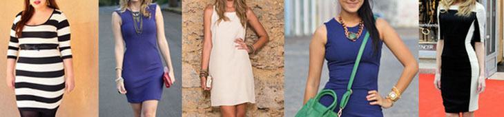 vestido tubinho para magras