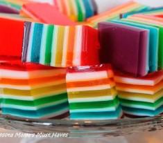 5 dicas para fazer a gelatina colorida perfeita