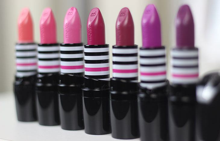 Os batons da coleção Barbie Make B. Boticário