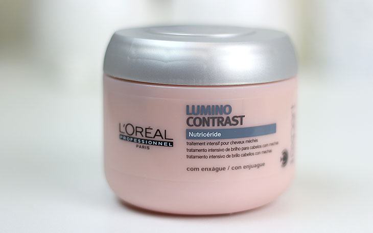 Testei: máscara Lumino Contrast L'Oreal Professionnel