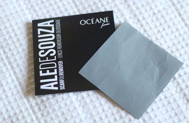 Lenço Océane removedor de oleosidade