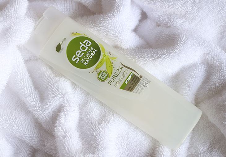 Testei: shampoo Seda Pureza Refrescante