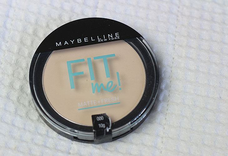 Pó translúcido Fit Me! Matte + Fresh Maybelline