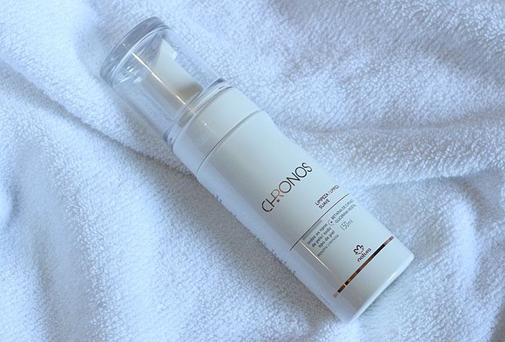 Resenha: Espuma Limpeza Suave facial Natura Chronos