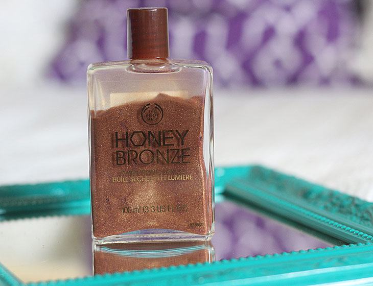 Testei: Óleo iluminador Honey Bronze The Body Shop