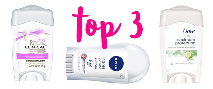 melhores antitranspirantes