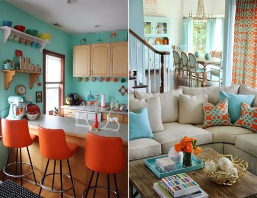 decoração coloridíssima