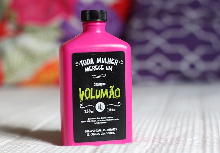 Testei: Shampoo Volumão Lola Cosmetics