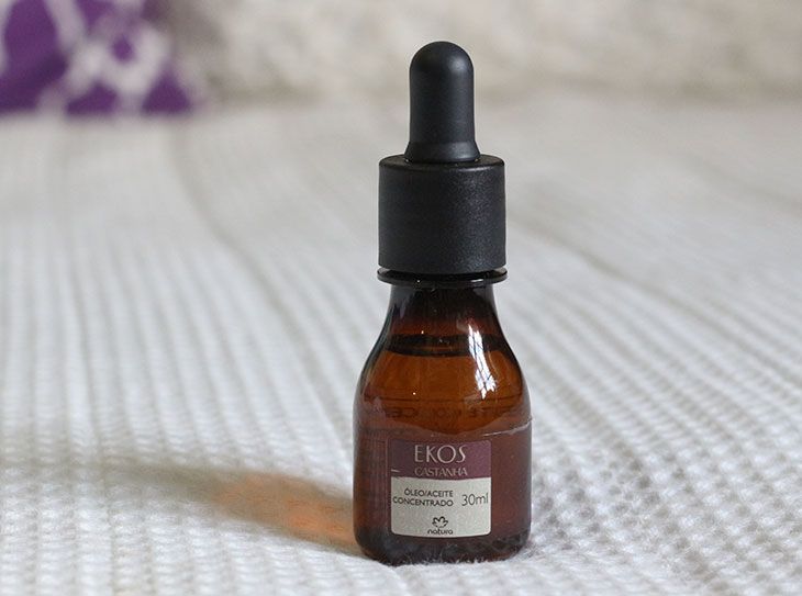 Testei: Óleo Concentrado Castanha Natura Ekos