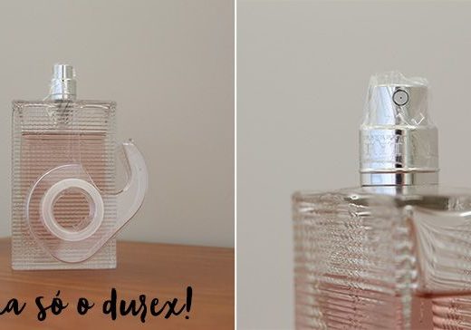 cosméticos na mala