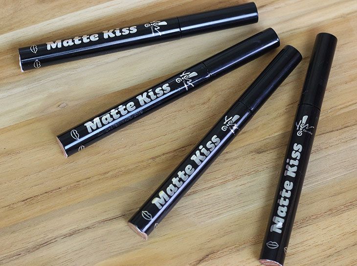 Novas cores: batom em gel Matte Kiss Yes! Cosmetics