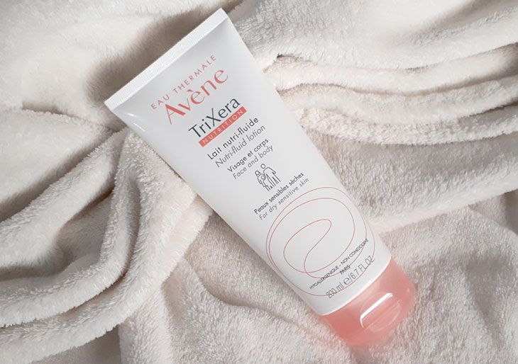 Resenha: Loção corporal e facial Nutri-fluida Trixera Avéne