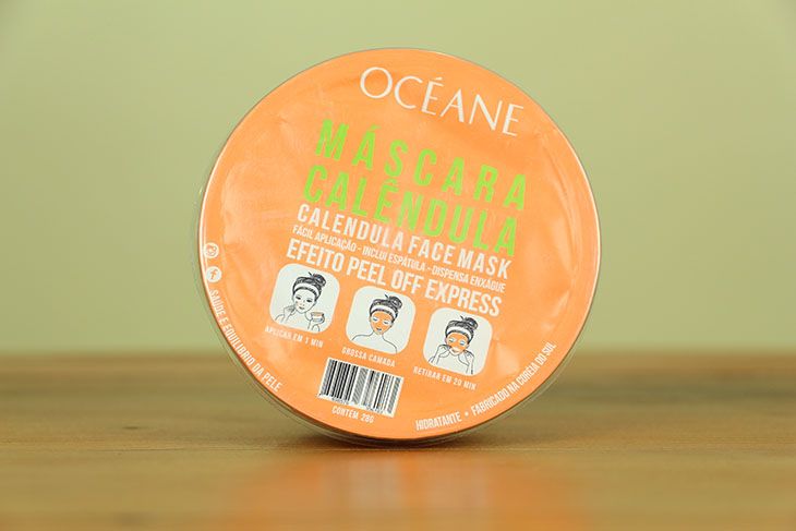 máscara calêndula