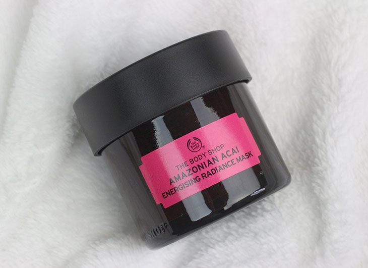 Máscara Radiante e Energizante de Açaí da Amazônia The Body Shop