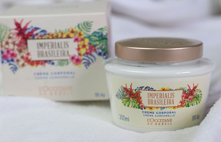 Resenha: Creme corporal Imperialis Brasileira L'Occitane au Bresil