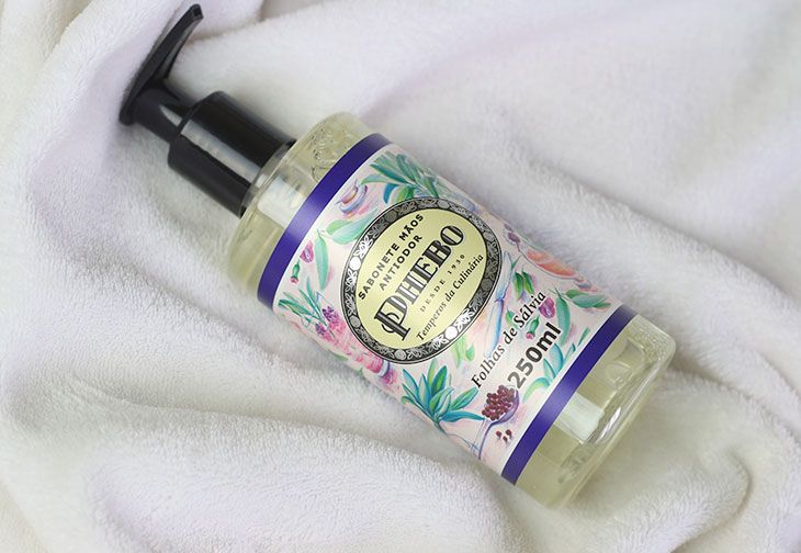 Para tirar o cheiro de alho: sabonete de Sálvia da Phebo