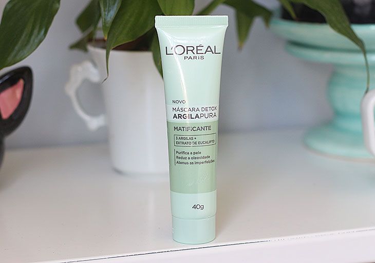 Resenha na pele oleosa: Máscara Detox Argila Matificante L?Oreal