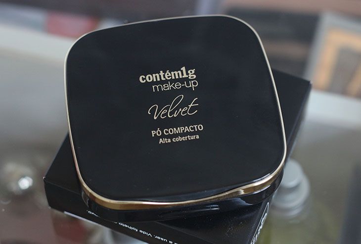 Resenha: Pó Compacto Velvet Alta Cobertura FPS 30 Contém 1g