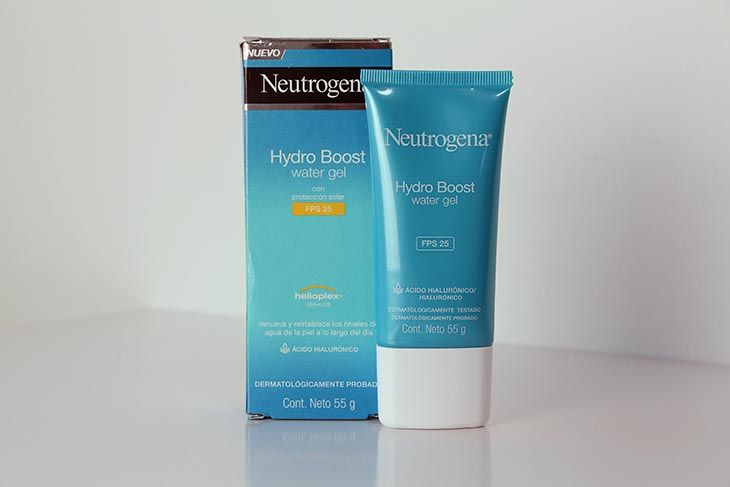 Hidratante para pele mista: Hydro Boost Water Gel FPS 25 Neutrogena