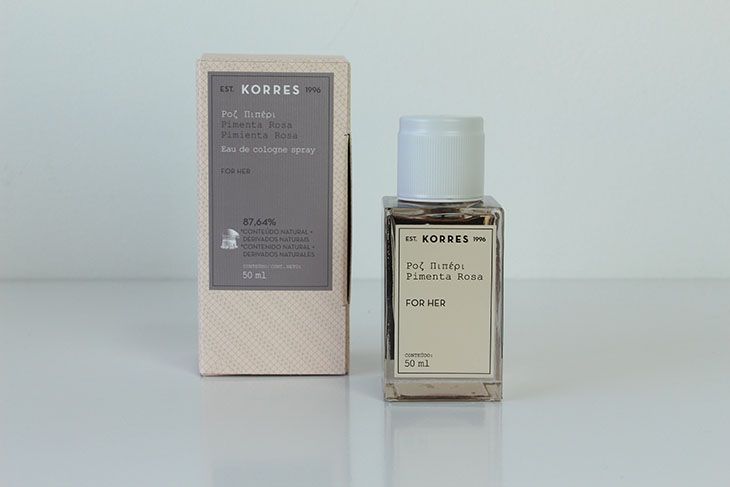 Eau de Cologne Spray Pimenta Rosa Korres