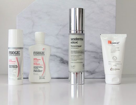 hidratantes faciais para acne e rosácea
