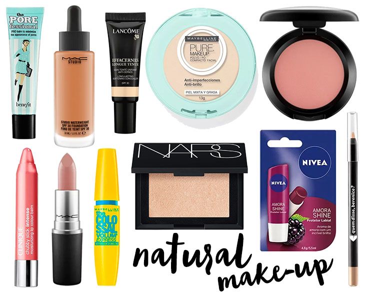 11 produtos para uma maquiagem natural!