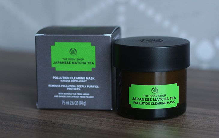 Na pele oleosa: Máscara facial Antipoluição Matcha The Body Shop