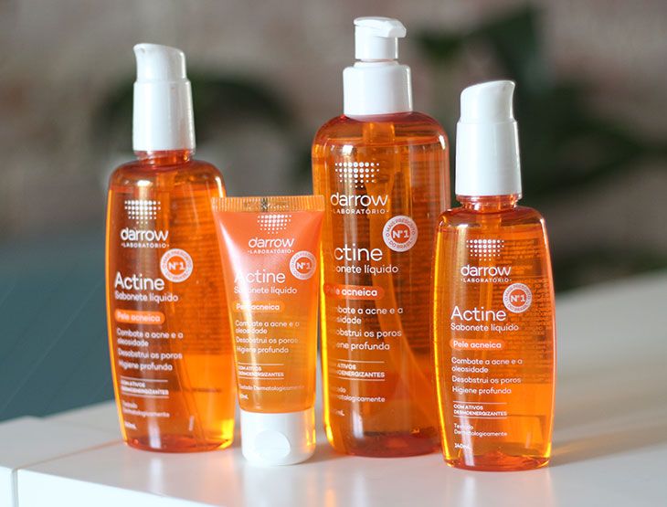 Actine: o sabonete antiacne mais prescrito pelos dermatologistas! 