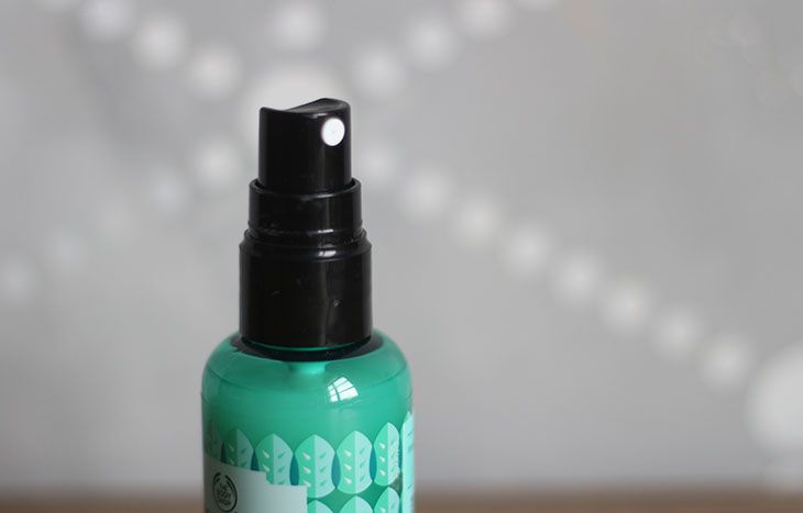 Testei na pele oleosa: Face Mist Menta da The Body Shop