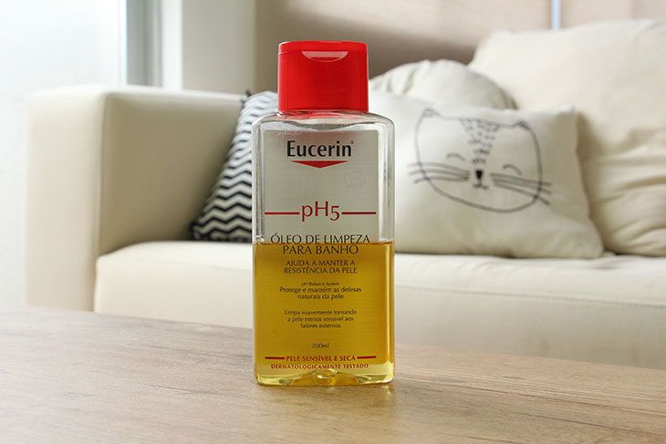 Lançamento: Óleo de Limpeza para Banho Eucerin pH5