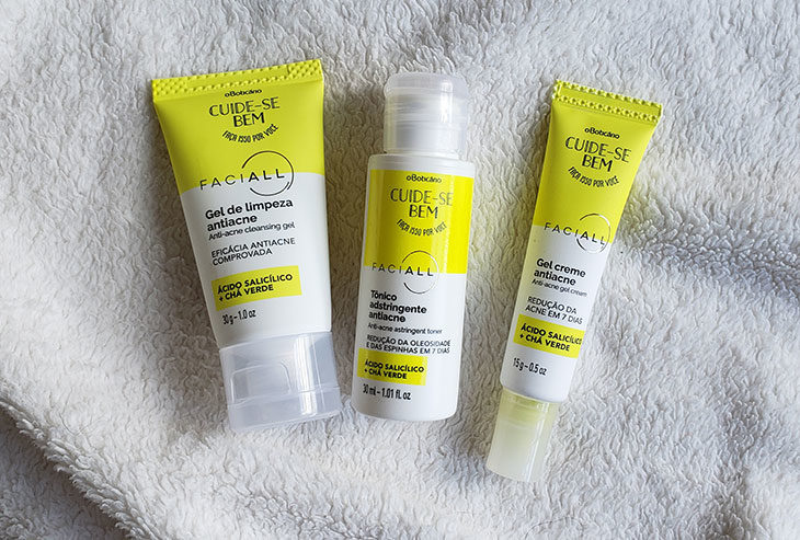 Kit FaciAll Antiacne Cuide-se Bem Boticário