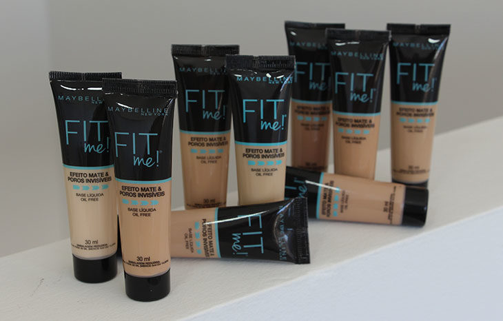 Novos tons na linha Fit Me Maybelline!