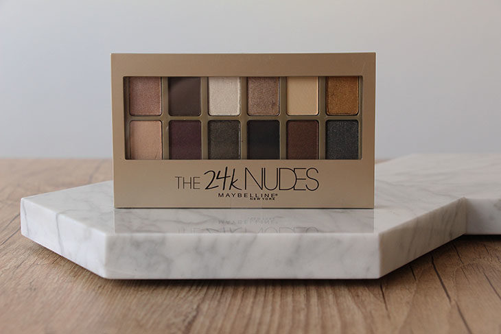 Resenha: Paleta The 24K Nudes Maybelline