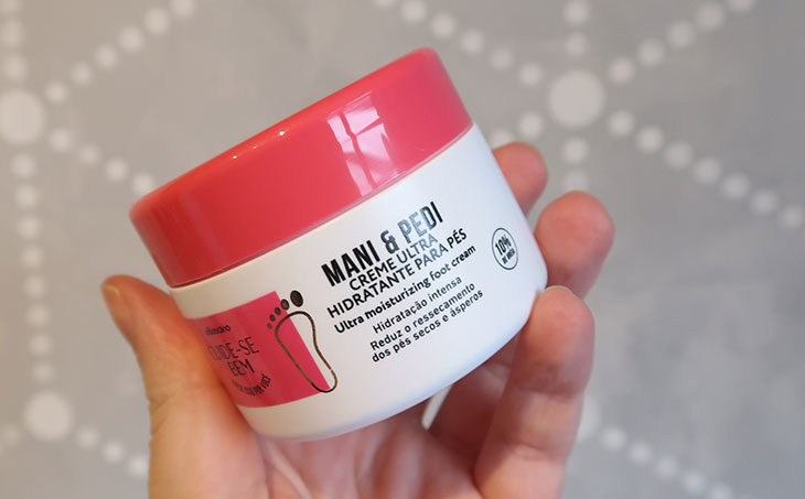 Resenha: Creme hidratante para os pés Mani & Pedi Boticário