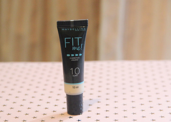 Testei o corretivo líquido da linha Fit Me, da Maybelline