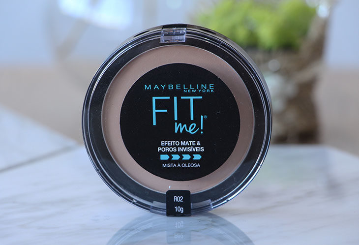 Nova cartela de tons Fit Me Maybelline: deu certo no pó compacto"