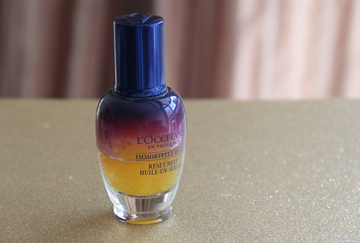 Sérum Immortelle Overnight Reset da L’occitane: veja o que achei dele