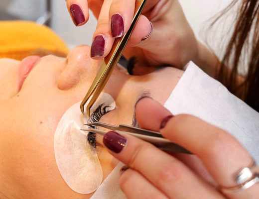 alongamento de cílios fio a fio