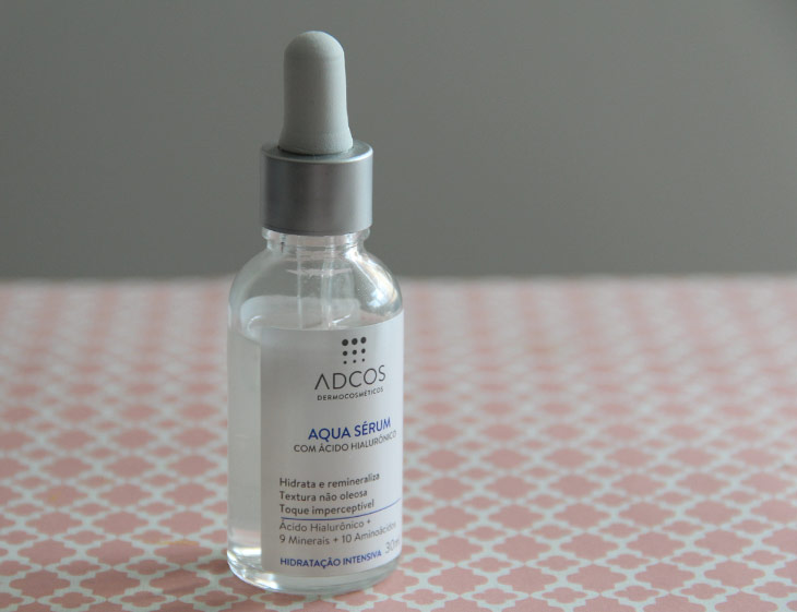 Aqua Sérum: minha experiência com o produto da Adcos