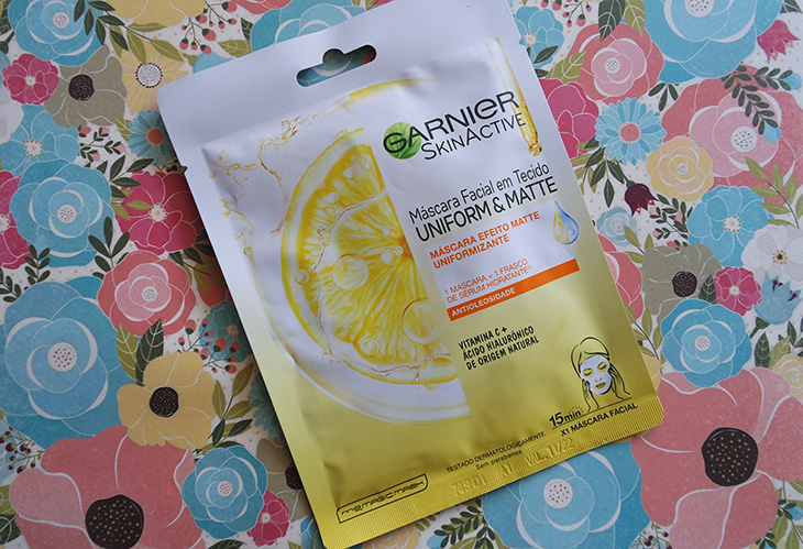 Máscara Garnier SkinActive: testei a versão Uniform & Matte