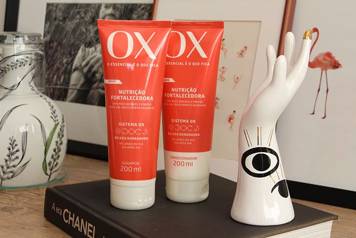 Shampoo e Condicionador OX Nutrição Fortalecedora: testei a nova