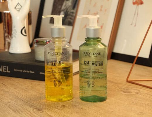 óleo demaquilante l'occitane