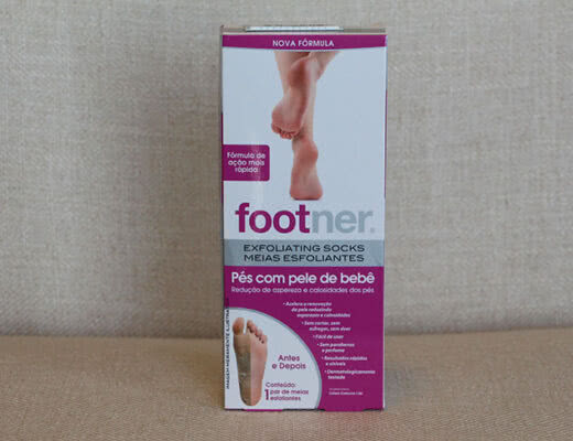 meias esfoliantes