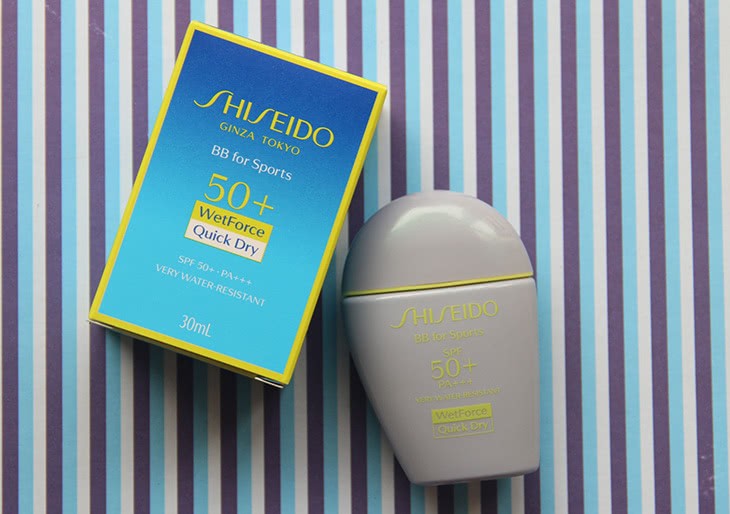 BB For Sports: a base com FPS50 da Shiseido especial para quem faz esportes