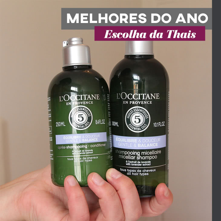 Melhores produtos de 2020: shampoo e condicionador