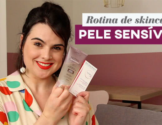 skincare para pele sensível