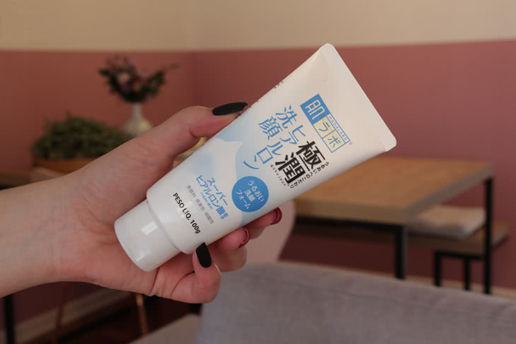 Resenha sincera: Gokujyun Face Wash Hada Labo