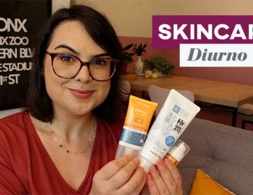 cuidados com a pele pela manhã